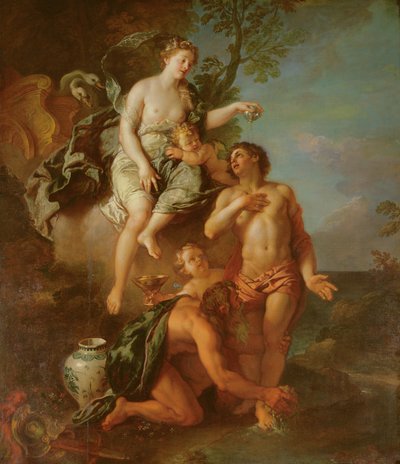 Vergöttlichung des Aeneas von Charles de la Fosse